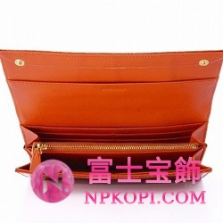 ミュウミュウ MIU MIU クロコ型押しエナメルレザー長財布 サイフ 財布 さいふ オレンジ 5m1109-nkg-f0365